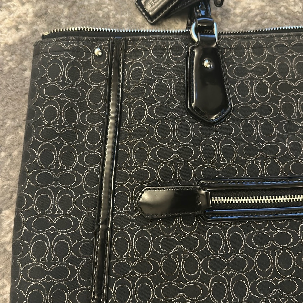 Coach Patterned Tote Bag - Picture 7 of 16